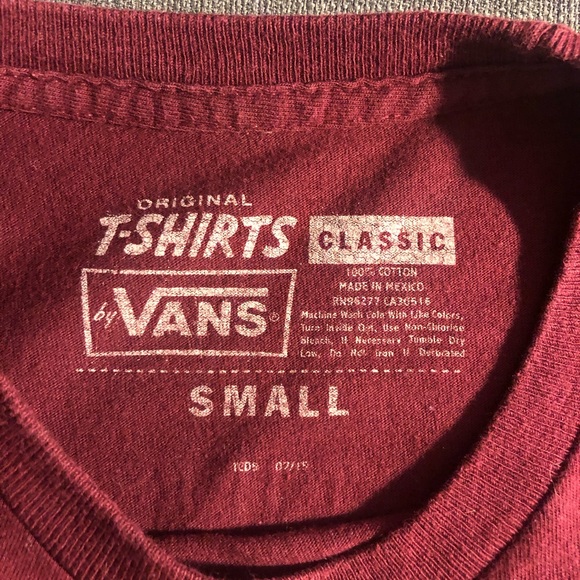 Mens Van’s Classic Original Tee with eagle print - Picture 3 of 4